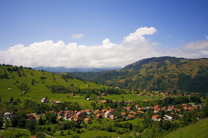 Șimon from above