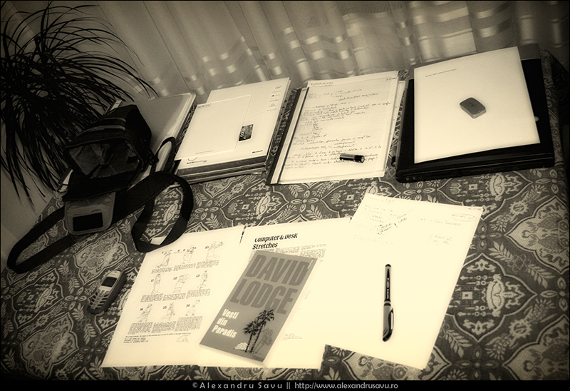 I blog desk