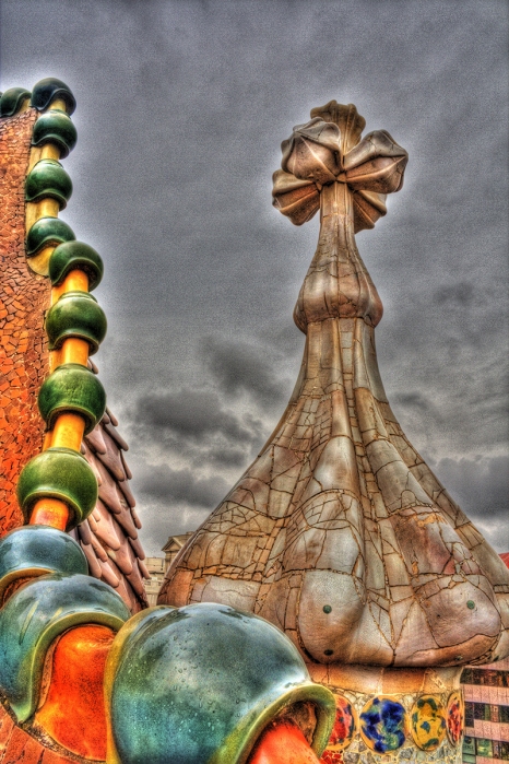 Casa Batllo #03 - arhitectura terasei